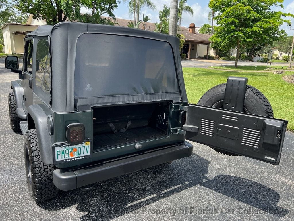 2003 Jeep Wrangler Sahara 4X4 4.0L - 22861492 - 22
