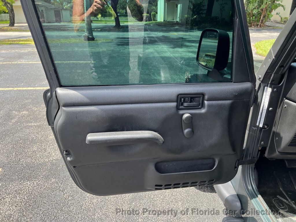 2003 Jeep Wrangler Sahara 4X4 4.0L - 22861492 - 27