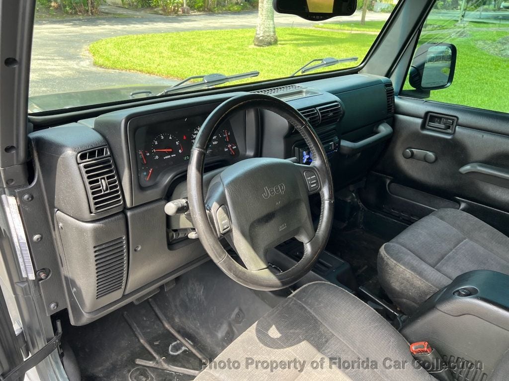 2003 Jeep Wrangler Sahara 4X4 4.0L - 22861492 - 28