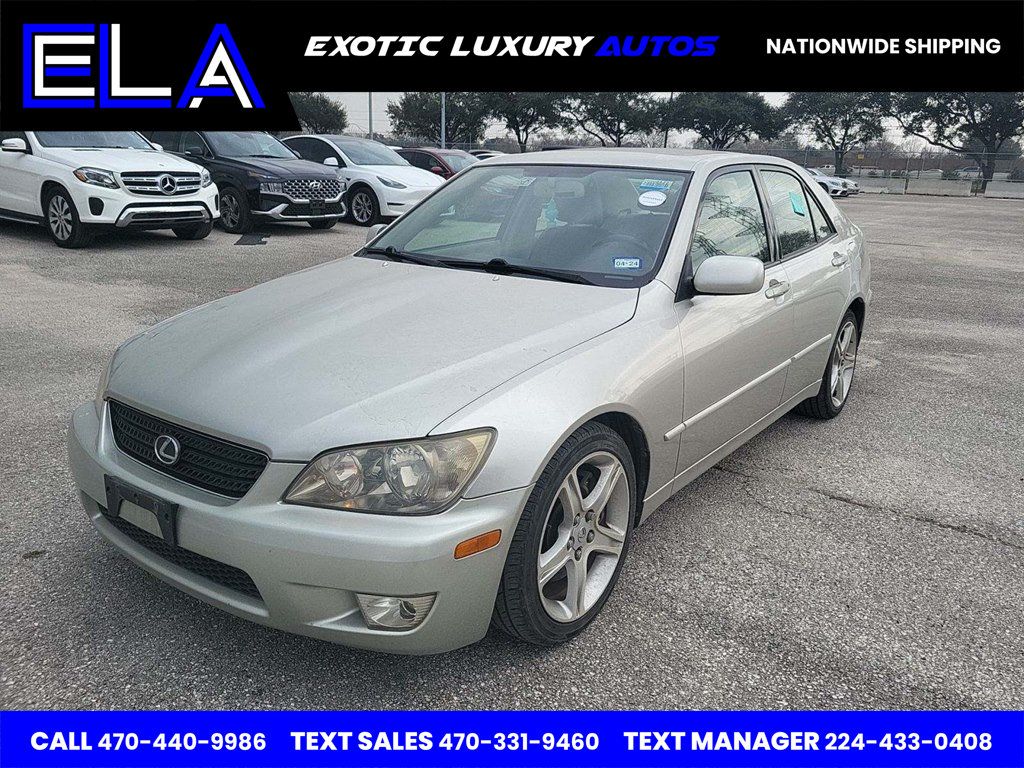 2003 Lexus IS 300 ONE OWNER SINCE NEW WOW! FULL LEATHER INT! LOW MILES! CLEAN! 2JZ - 22773331 - 0