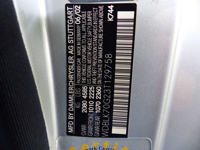 2003 Mercedes-Benz CLK CLK430 2dr Cabriolet 4.3L - 23093268 - 33