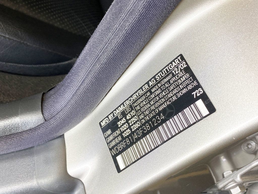 2003 Mercedes-Benz C-Class C240 4dr Sedan 2.6L AWD - 22991823 - 61