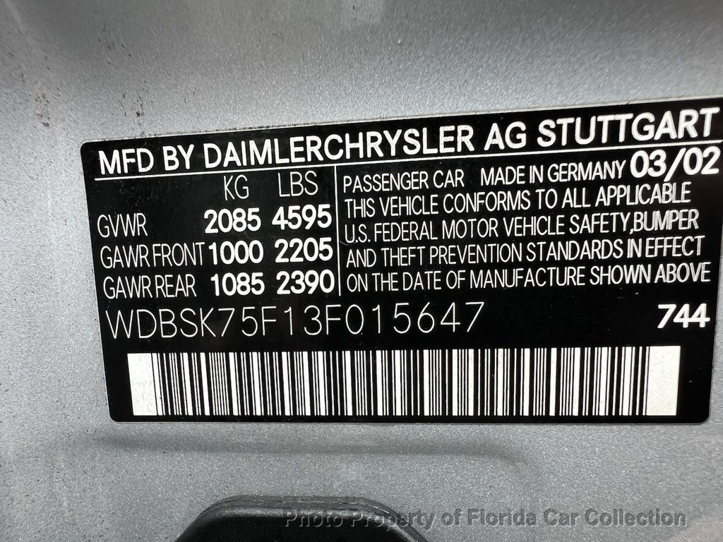 2003 Mercedes-Benz SL-Class SL500 AMG Sport Roadster R230 - 22776324 - 99