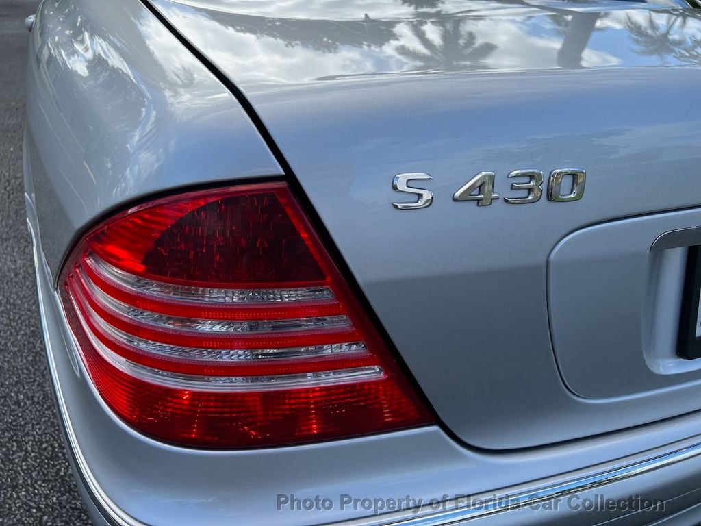 2003 Mercedes-Benz S-Class S430 Sedan - 22196736 - 28