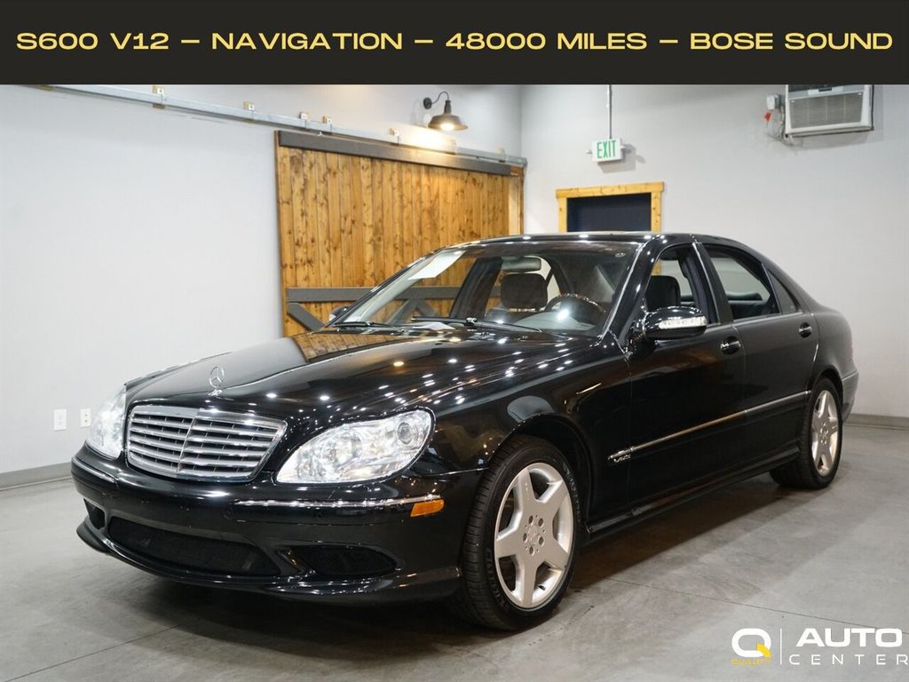 2003 Mercedes-Benz S-Class S600 4dr Sedan 5.5L - 22948502 - 0