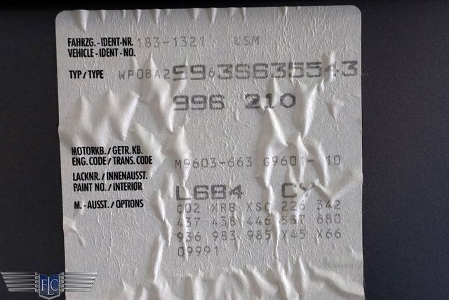 2003 Porsche 911 Targa Targa - 22435873 - 40