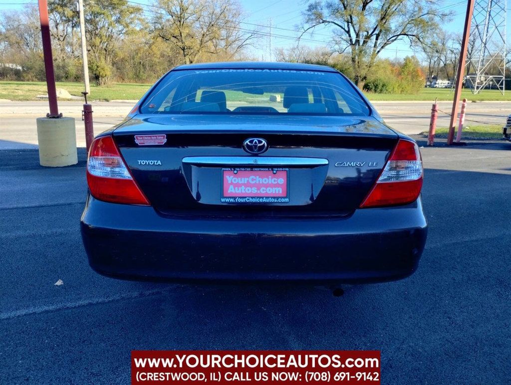 2003 Toyota Camry 4dr Sedan LE Automatic - 22663609 - 3