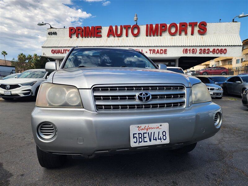 2003 Toyota Highlander 4dr 4-Cyl - 22937338 - 4