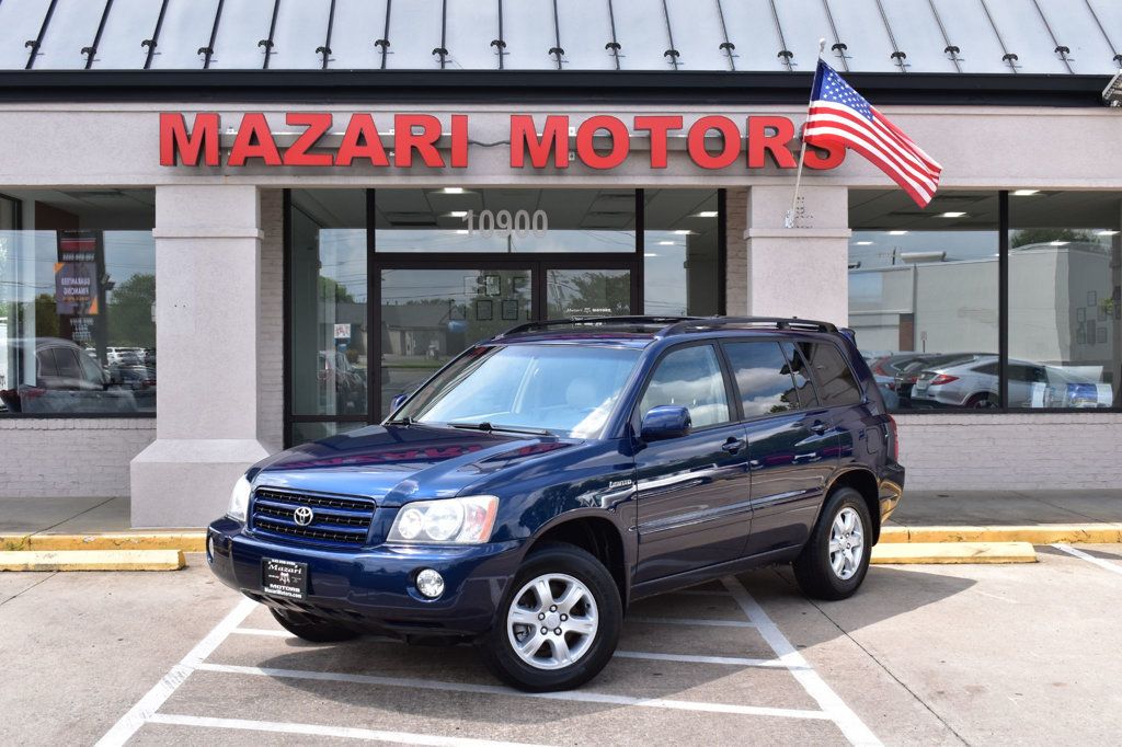 2003 Toyota Highlander 4dr V6 4WD Limited - 22559315 - 1