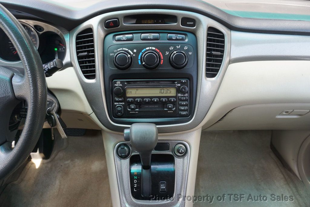 2003 Toyota Highlander Limited photo 16