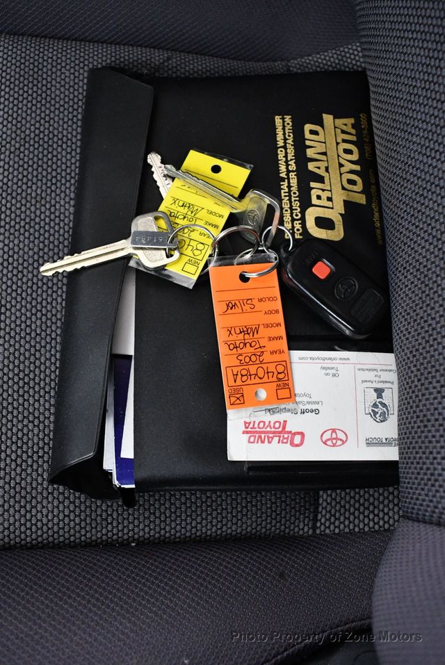 2003 Toyota Matrix 5dr Wagon XR Automatic - 22397356 - 29