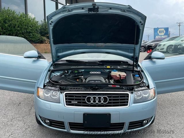 2004 Audi A4 2004 AUDI A4 AWD V6 CONVERTIBLE 1-OWNER LOW MILES 615-730-9991 - 23052781 - 28