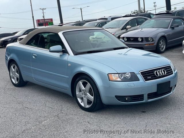 2004 Audi A4 2004 AUDI A4 AWD V6 CONVERTIBLE 1-OWNER LOW MILES 615-730-9991 - 23052781 - 3