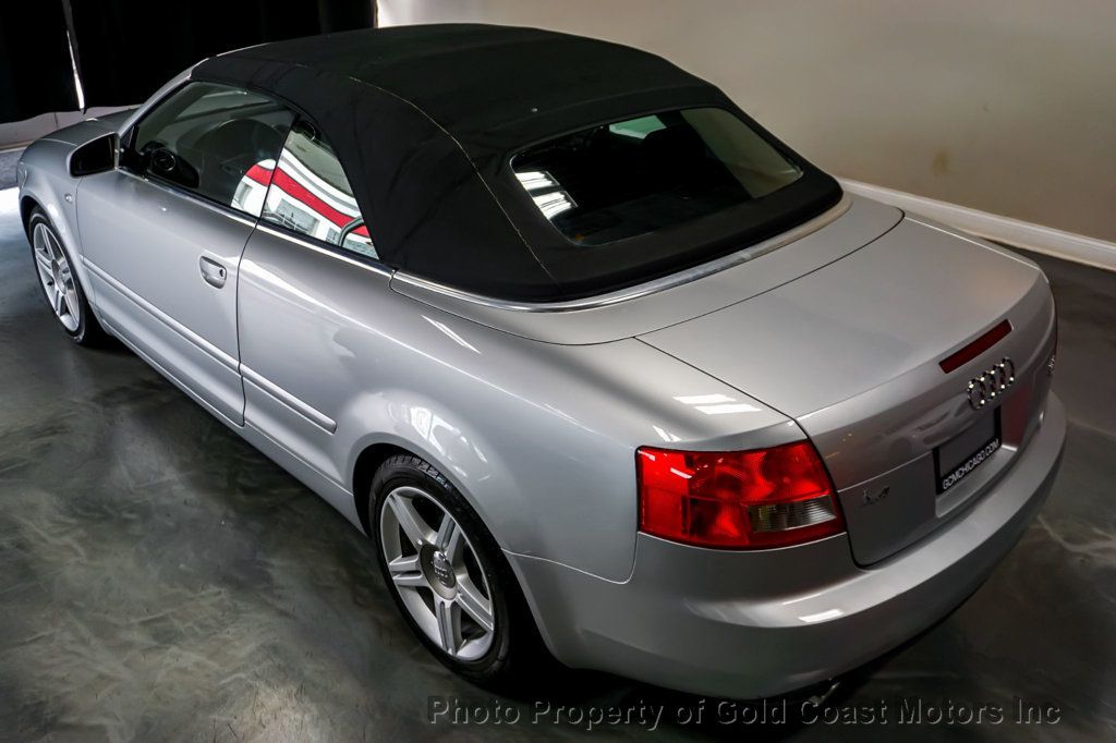 2004 Audi A4 3.0L Cabriolet Quattro - 22448806 - 5