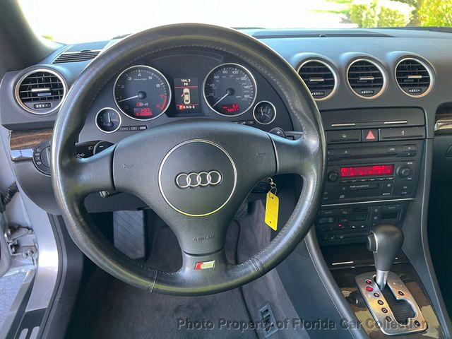 2004 Audi S4 Cabriolet Quattro Premium 4.2L V8 - 22856079 - 10