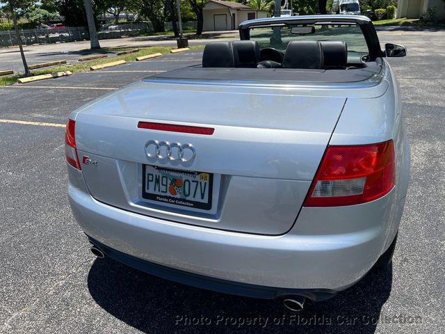 2004 Audi S4 Cabriolet Quattro Premium 4.2L V8 - 22856079 - 17