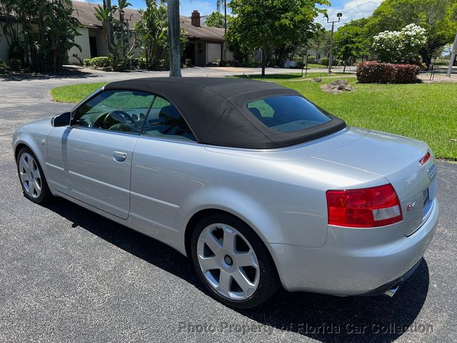 2004 Audi S4 Cabriolet Quattro Premium 4.2L V8 - 22856079 - 22