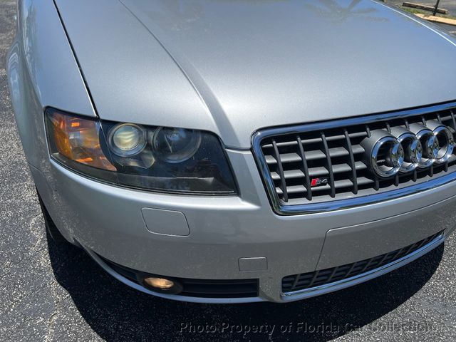 2004 Audi S4 Cabriolet Quattro Premium 4.2L V8 - 22856079 - 28