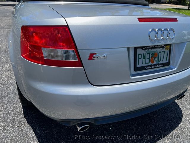 2004 Audi S4 Cabriolet Quattro Premium 4.2L V8 - 22856079 - 30