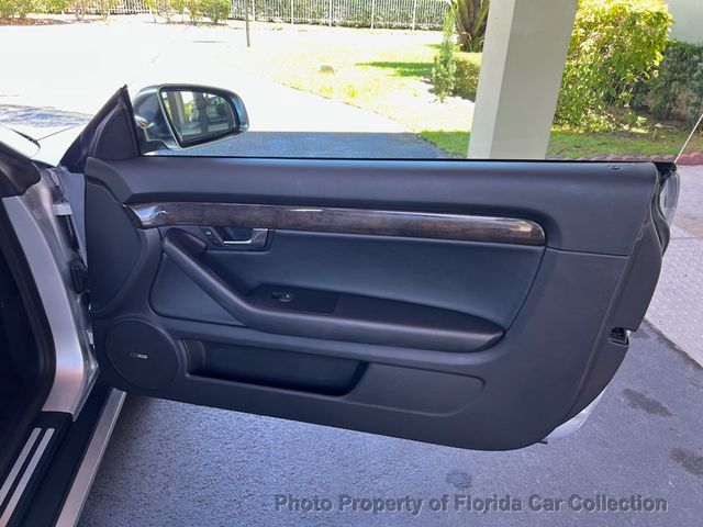 2004 Audi S4 Cabriolet Quattro Premium 4.2L V8 - 22856079 - 39