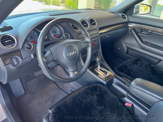2004 Audi S4 Cabriolet Quattro Premium 4.2L V8 - 22856079 - 40