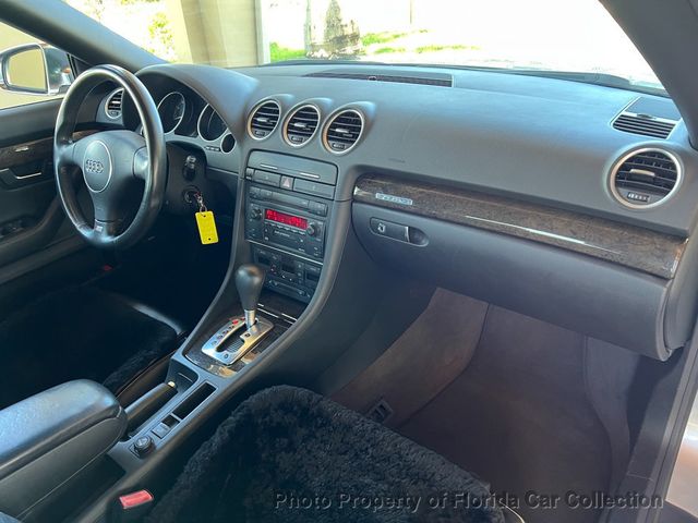 2004 Audi S4 Cabriolet Quattro Premium 4.2L V8 - 22856079 - 42