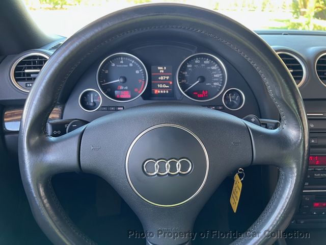 2004 Audi S4 Cabriolet Quattro Premium 4.2L V8 - 22856079 - 47