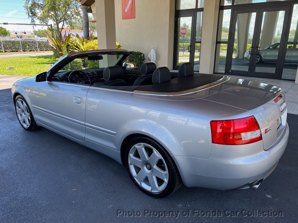 2004 Audi S4 Cabriolet Quattro Premium 4.2L V8 - 22856079 - 70