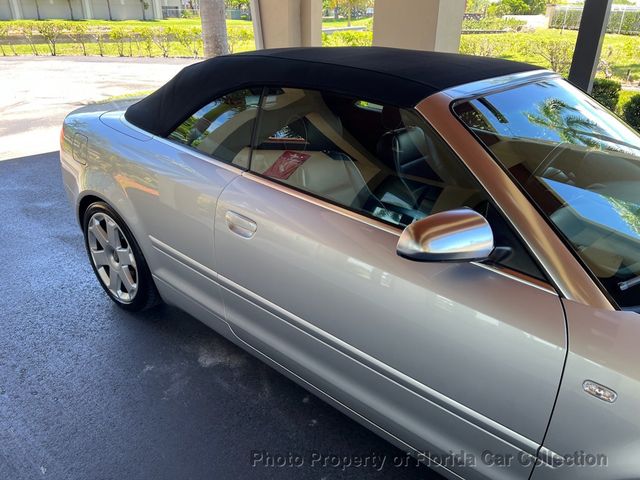 2004 Audi S4 Cabriolet Quattro Premium 4.2L V8 - 22856079 - 78