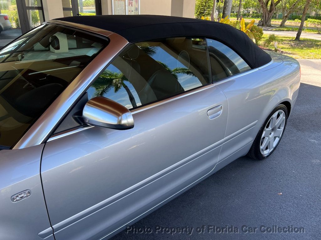 2004 Audi S4 Cabriolet Quattro Premium 4.2L V8 - 22856079 - 79