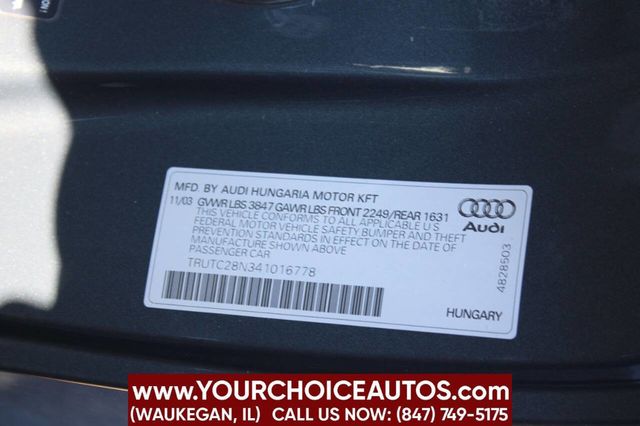 2004 Audi TT Roadster 2dr Roadster Auto - 22620237 - 28