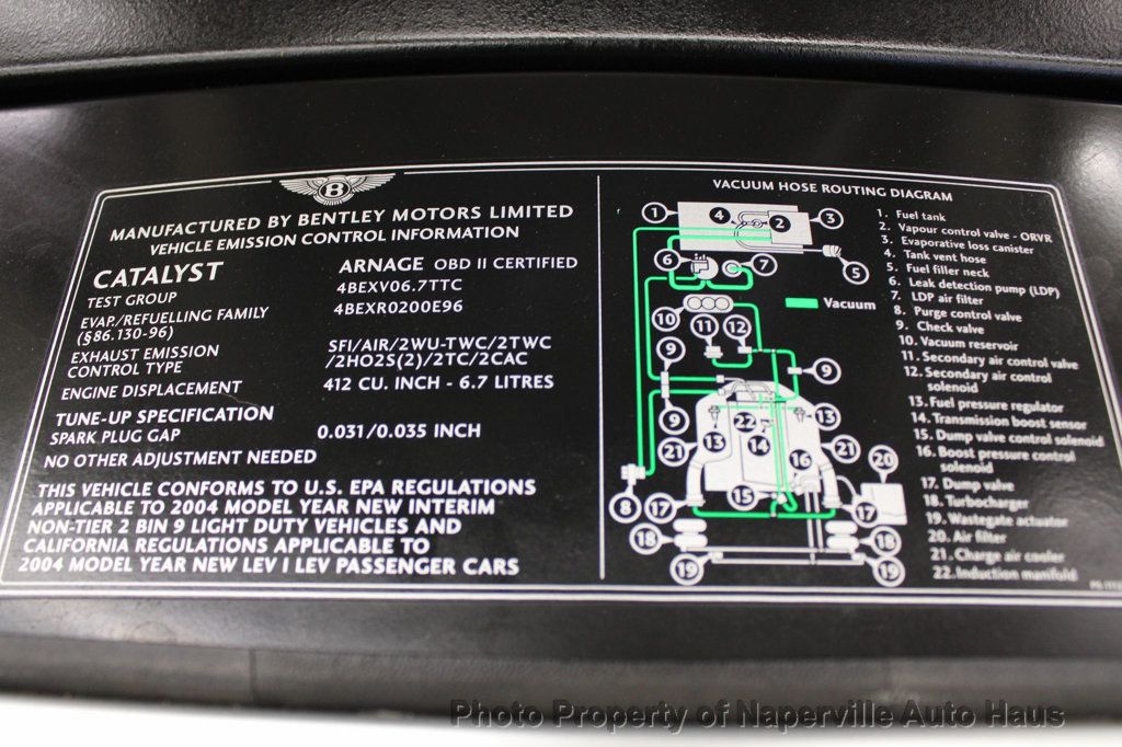 2004 BENTLEY ARNAGE - Image 63