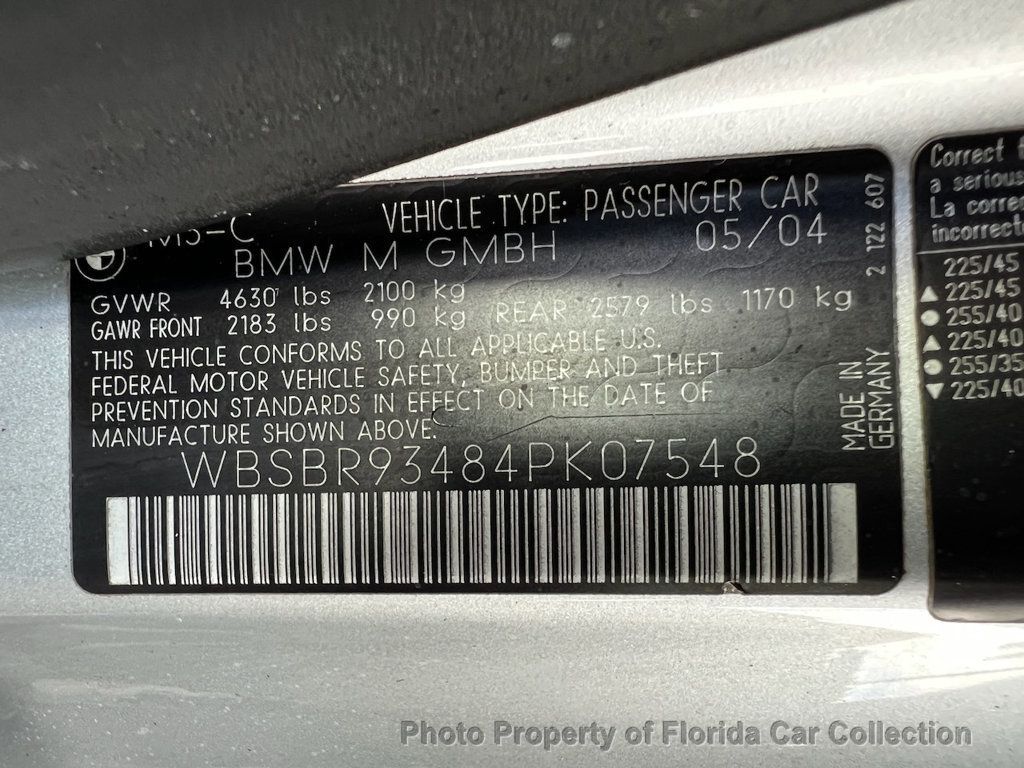 2004 BMW M3 M3 Convertible SMG - 22895815 - 90