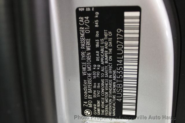 2004 BMW Z4 Roadster 3.0i - 22920294 - 28