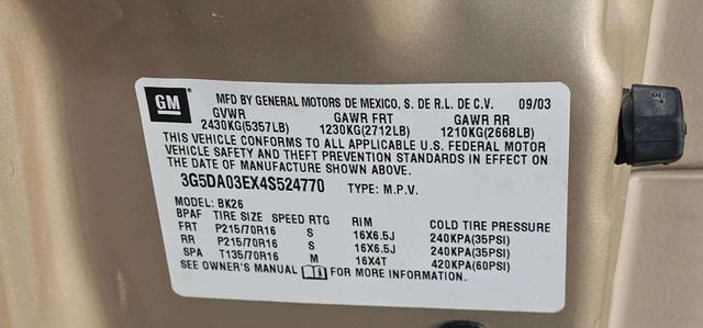 2004 Buick Rendezvous 4dr FWD - 23007423 - 8