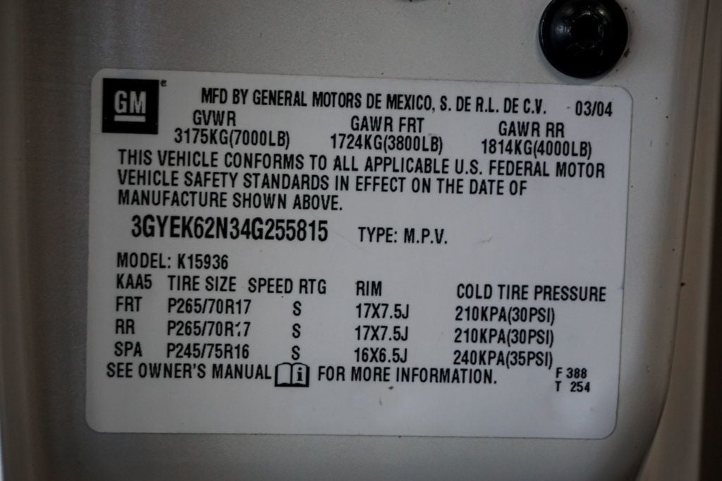 2004 Cadillac Escalade EXT *Escalade EXT* *AWD* *White Diamond* *Only 28k Miles* *Like New* - 23071373 - 14