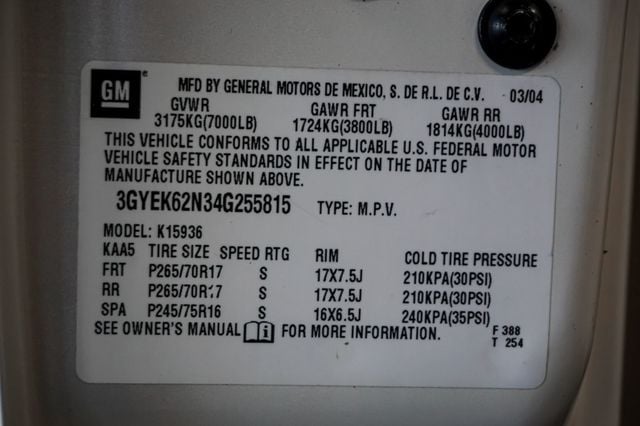 2004 Cadillac Escalade EXT *Escalade EXT* *AWD* *White Diamond* *Only 28k Miles* *Like New* - 23071373 - 14