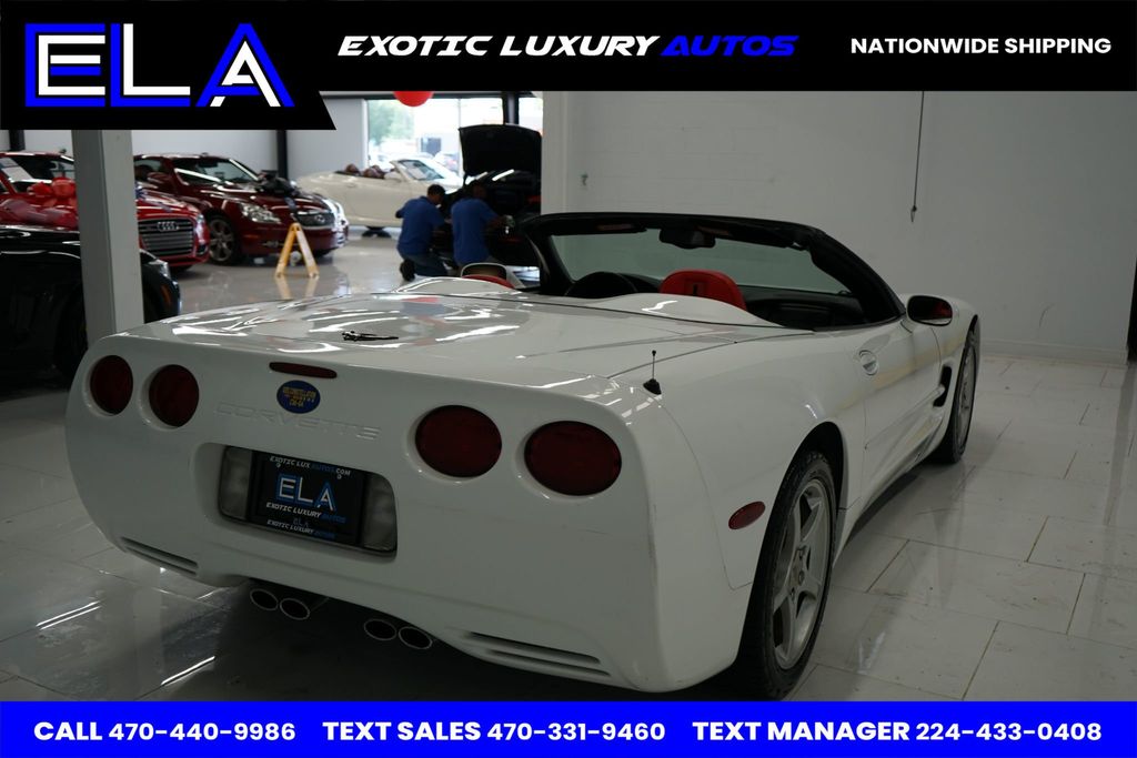 2004 Chevrolet Corvette CONVERTIBLE! RED INTERIOR ! ONLY 84K MILES CLEAN! CARFAX!  MINT! - 22462023 - 10