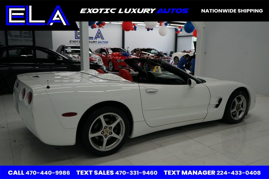 2004 Chevrolet Corvette CONVERTIBLE! RED INTERIOR ! ONLY 84K MILES CLEAN! CARFAX!  MINT! - 22462023 - 12