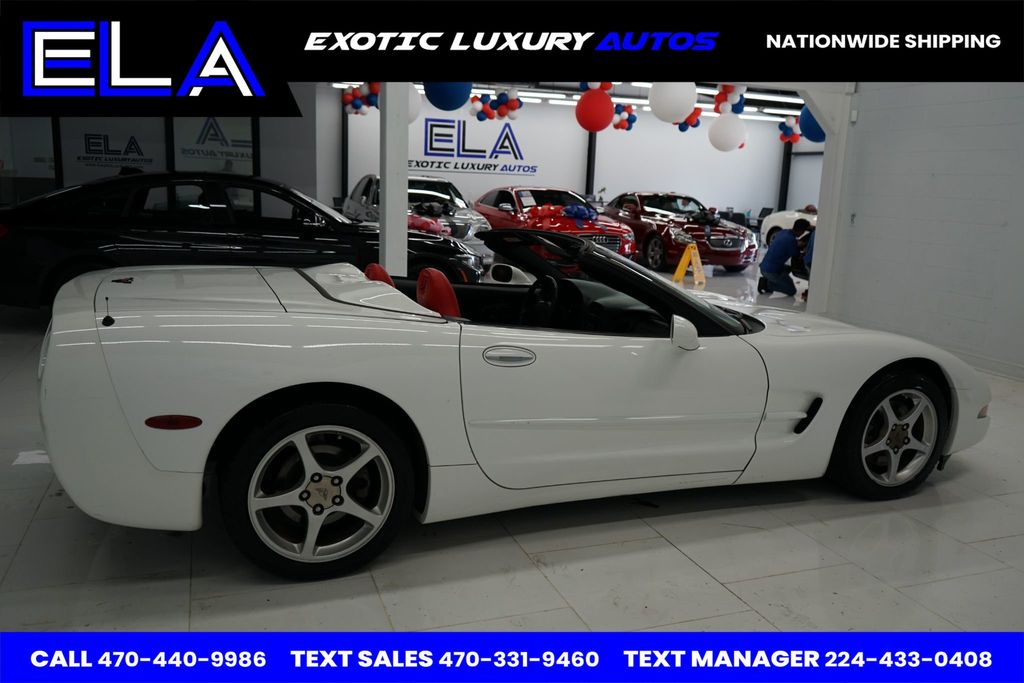 2004 Chevrolet Corvette CONVERTIBLE! RED INTERIOR ! ONLY 84K MILES CLEAN! CARFAX!  MINT! - 22462023 - 13