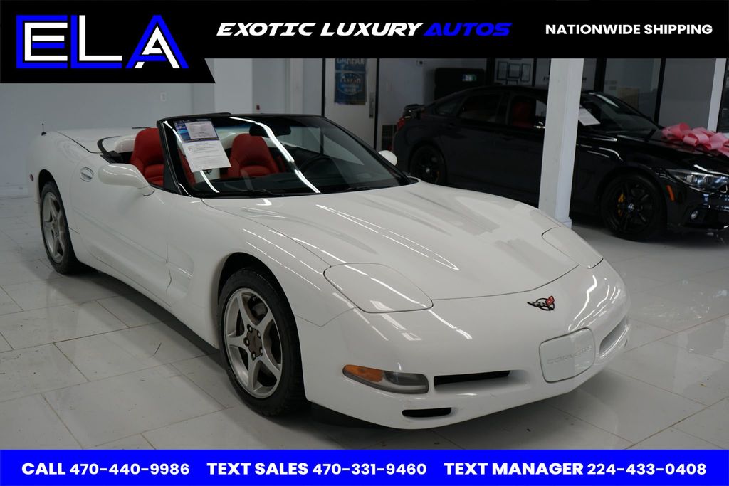 2004 Chevrolet Corvette CONVERTIBLE! RED INTERIOR ! ONLY 84K MILES CLEAN! CARFAX!  MINT! - 22462023 - 15