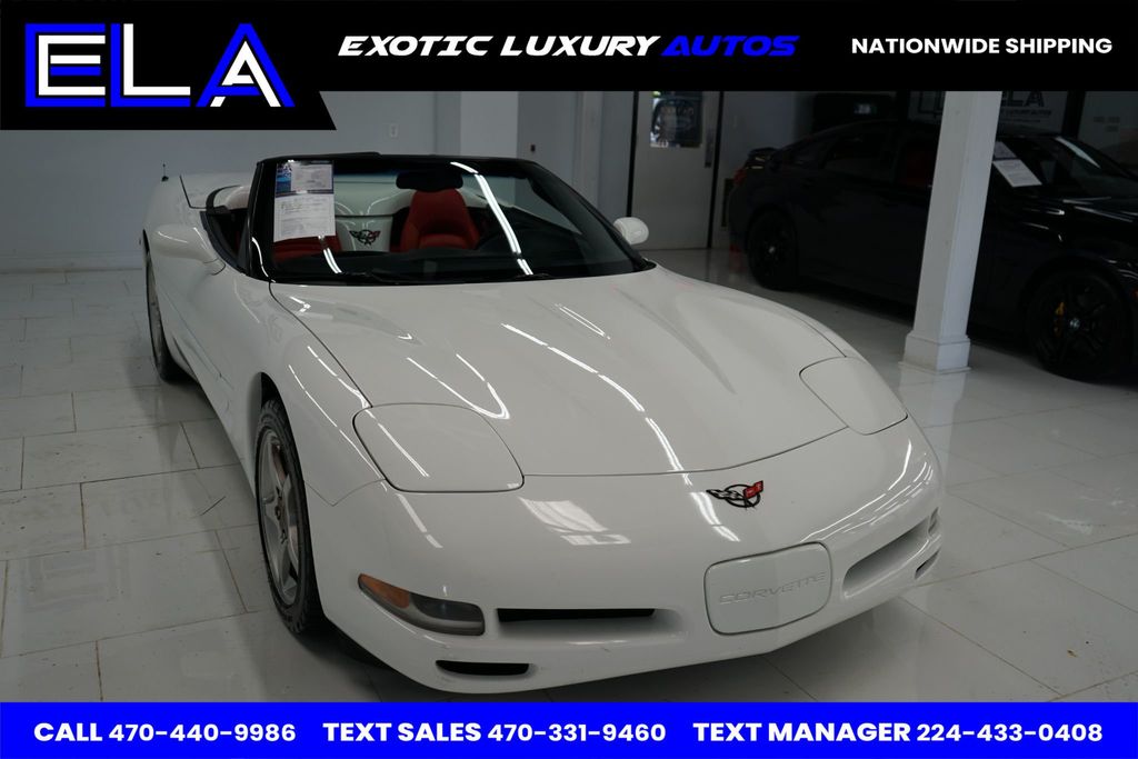 2004 Chevrolet Corvette CONVERTIBLE! RED INTERIOR ! ONLY 84K MILES CLEAN! CARFAX!  MINT! - 22462023 - 16