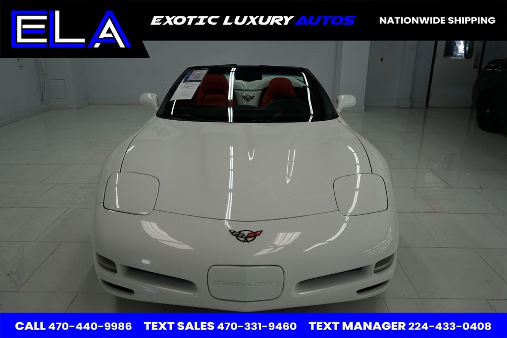 2004 Chevrolet Corvette CONVERTIBLE! RED INTERIOR ! ONLY 84K MILES CLEAN! CARFAX!  MINT! - 22462023 - 17