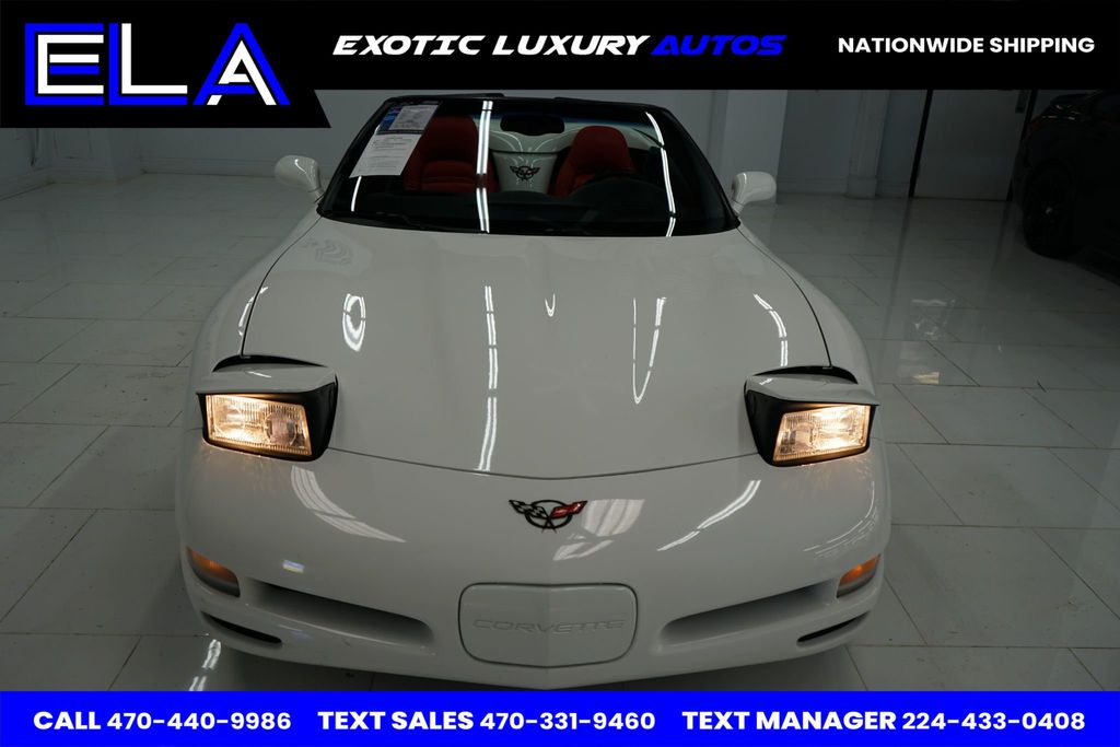 2004 Chevrolet Corvette CONVERTIBLE! RED INTERIOR ! ONLY 84K MILES CLEAN! CARFAX!  MINT! - 22462023 - 18