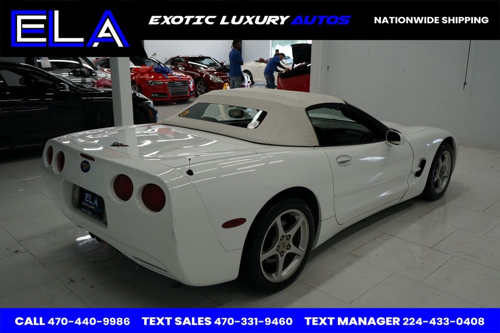 2004 Chevrolet Corvette CONVERTIBLE! RED INTERIOR ! ONLY 84K MILES CLEAN! CARFAX!  MINT! - 22462023 - 36