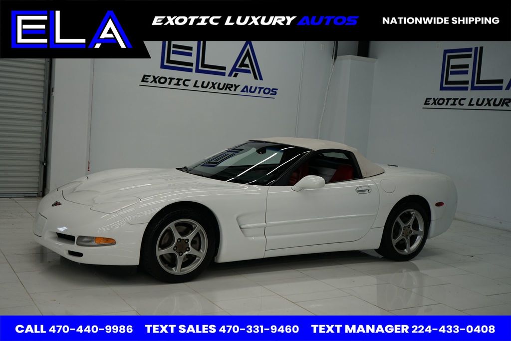 2004 Chevrolet Corvette CONVERTIBLE! RED INTERIOR ! ONLY 84K MILES CLEAN! CARFAX!  MINT! - 22462023 - 41