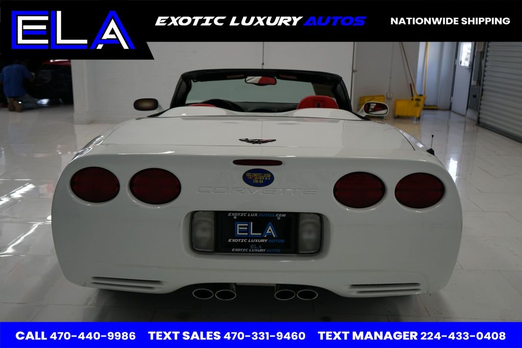 2004 Chevrolet Corvette CONVERTIBLE! RED INTERIOR ! ONLY 84K MILES CLEAN! CARFAX!  MINT! - 22462023 - 8