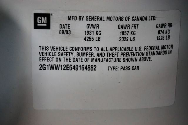 2004 Chevrolet Monte Carlo *Monte Carlo LS* Only 21k Miles* *All Original* - 23012051 - 18