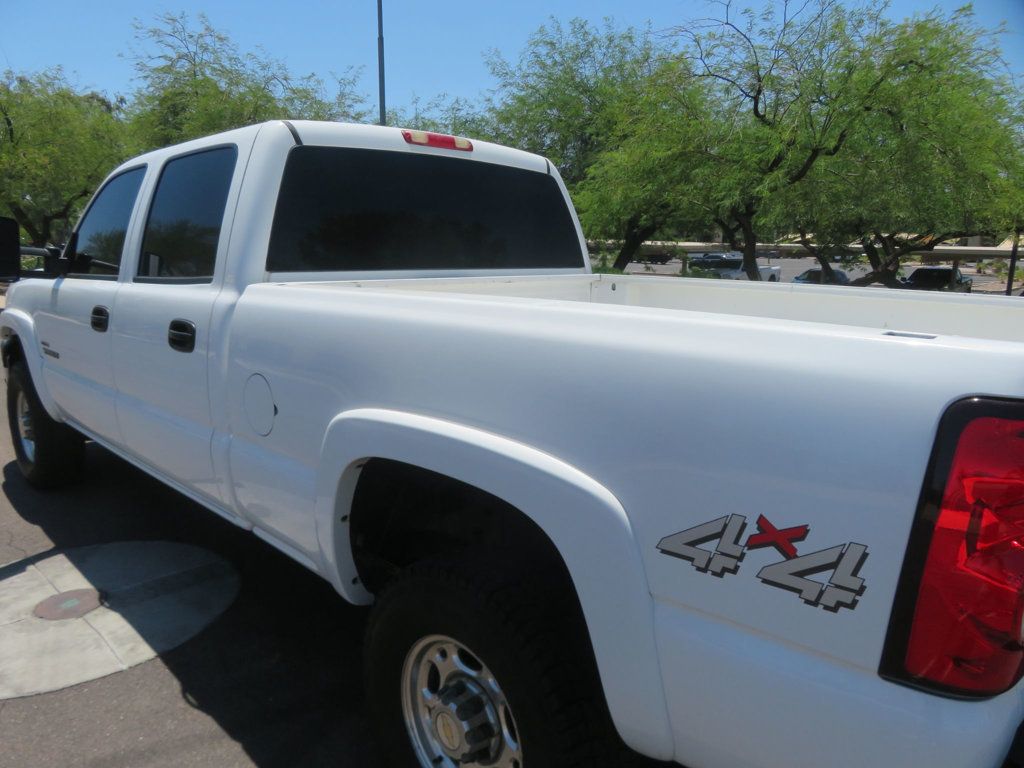 2004 Chevrolet Silverado 2500HD 3OWNER EXTRA CLEAN DURAMAX DIESEL 4X4 CREWCAB INJECTORS DONE  - 23059854 - 6