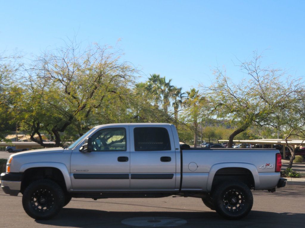 2004 Chevrolet Silverado 2500HD CREW CAB 4X4 2500 SILVERADO 2OWNER EXTAR CLEAN LIFTED  - 22977715 - 1